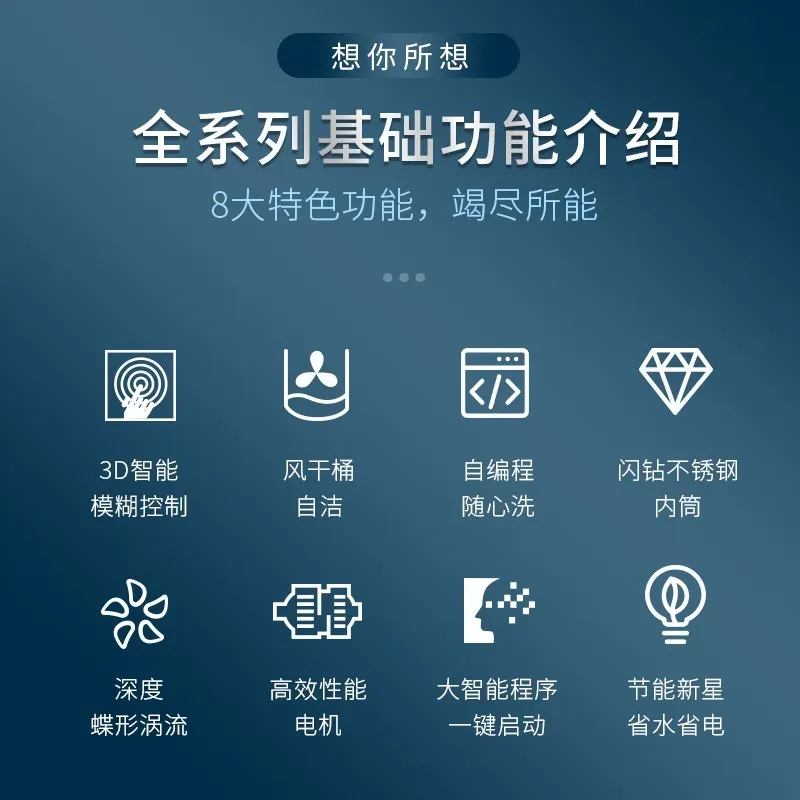 志高（CHIGO）全自动洗衣机 洗烘一体商品图片